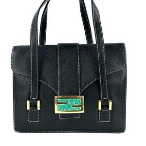 Rare Vintage Fendi Top Handle Baguette Closure